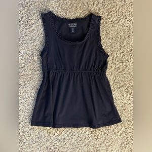 Polo Jean Company By Ralph Lauren- Navy Sleeveless Flowy Top- XS